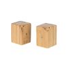 ESTIA set 2 posodic za sol in poper BAMBOO z magnetom