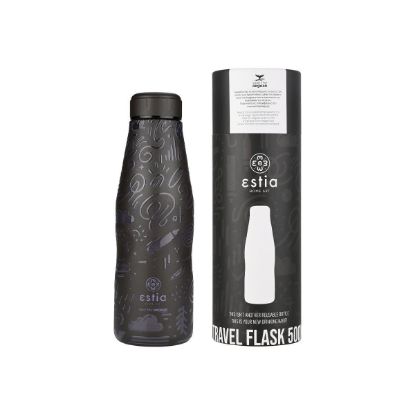 ESTIA izolirana potovalna steklenička 500ml - NOIR ECHO-01-22044