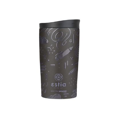 ESTIA izolirana potovalna skodelica 350ml - NOIR ECHO-01-25588