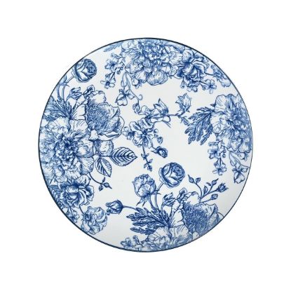 ESTIA set 6 plitkih porcelanastih krožnikov GARDEN -27 cm-07-21689