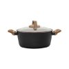 ESTIA posoda za kuhanje s pokrovom EARTH NON-STICK 24cm-01-10218