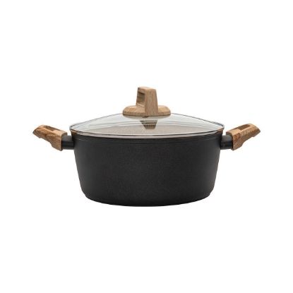 ESTIA posoda za kuhanje s pokrovom EARTH NON-STICK 24cm-01-10218